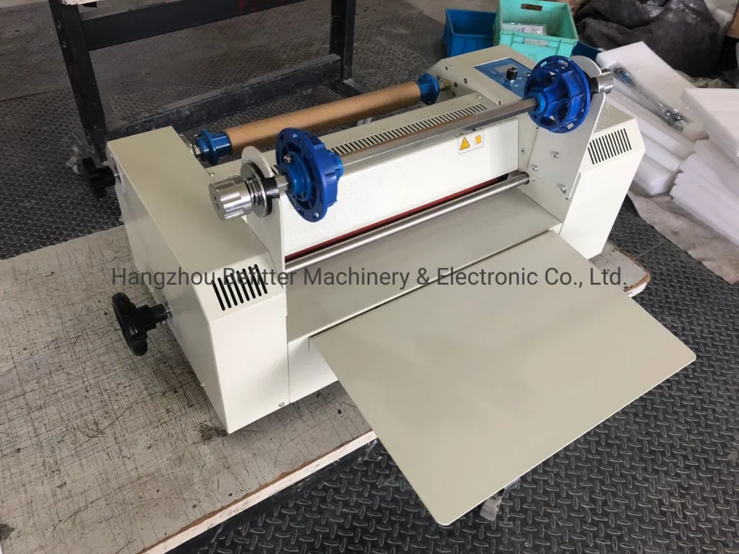 DF-350 Digital manual feed hot golden foil sleeking stamping laminating machine